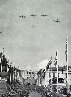 Celebrations for the liberation of Norway after WWII