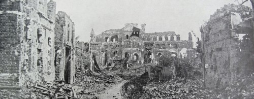 WWI: American forces enter Thiaucourt. 1919
