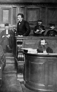 Raoul Villain on trial 1919 for the  assassination of the French socialist leader Jean Jaures