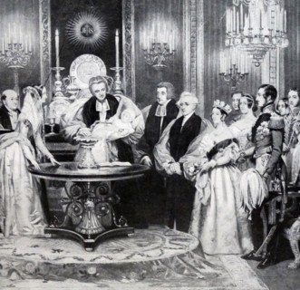 Baptism of Victoria;   Princess Royal