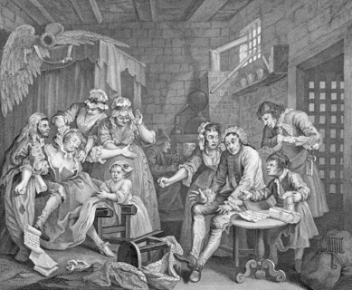 Plate 7 from the Rake's Progress.