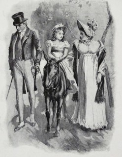 Princess (later Queen) Victoria and her mother