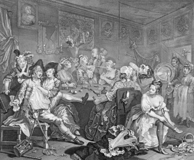 Plate 3 from the Rake's Progress.