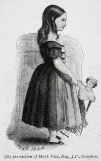 Princess (later Queen) Victoria; aged seven  1826