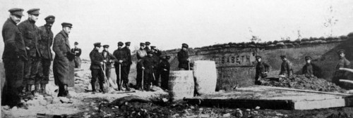 A Belgian position at the front line named after Belgian Queen Elizabeth