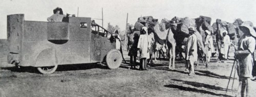British armoured vehicle in India