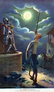 Vice President Charles W. Fairbanks as Don Quixote
