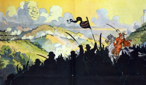 "Black Horse Cavalry" under the leadership of "Woodruff"