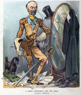 Charles W. Fairbanks seeing himself as Theodore Roosevelt