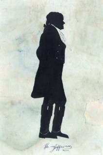 President Thomas Jefferson facing right.