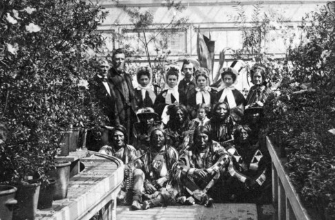 The Southern Plains delegation during the Civil War