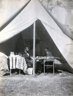 The President and General McClellan on the Battle-field of Antietam