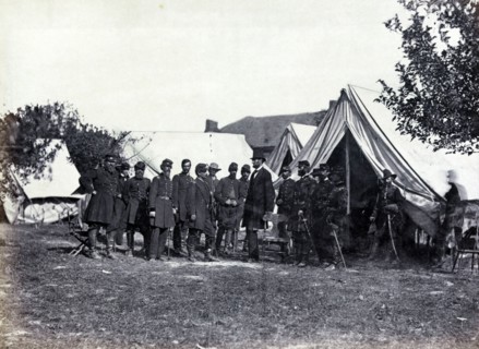 Abraham Lincoln at Antietam, Maryland
