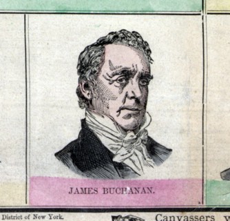 James Buchanan US president