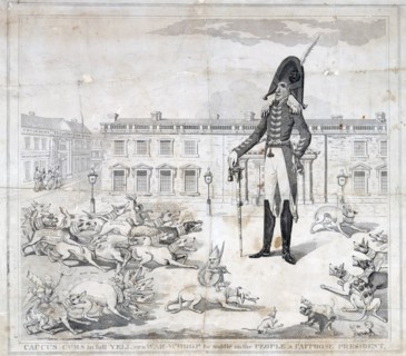 Critical commentary on the press' treatment of Andrew Jackson