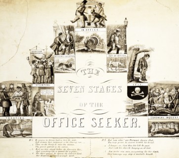 Satire on patronage and corruption in New York State politics