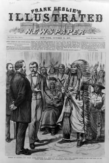 Delegation of Indian Chiefs with President Hayes