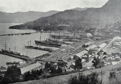 Photograph of Lyttelton Harbour