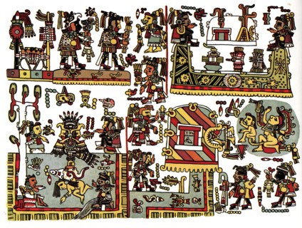 Detail from the Codex Zouche-Nuttall