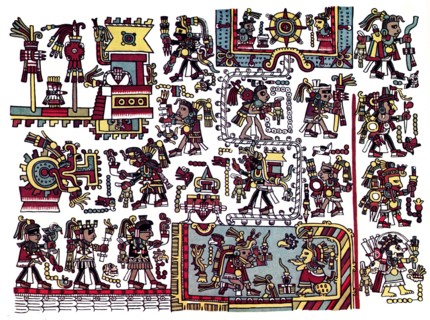 Detail from the Codex Zouche-Nuttall