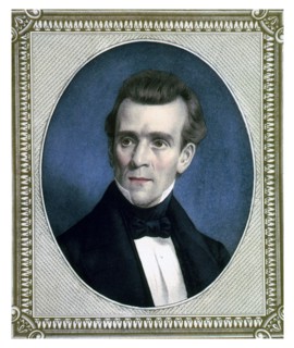James K. Polk, 11th President of the United States