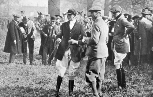 Three Princes attend the army point to point meeting at Arborfield.