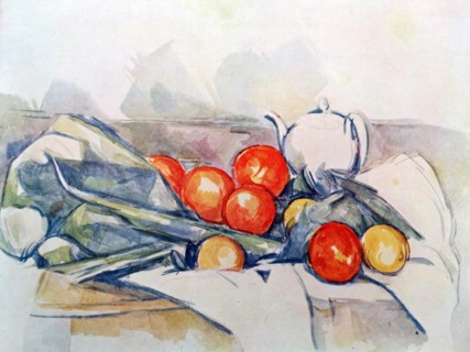 Still life with tea pot