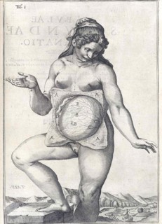 Anatomical drawing by Adriaan van den Spiegel