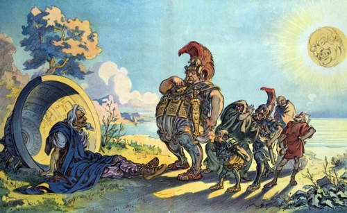 President Taft as Alexander the Great