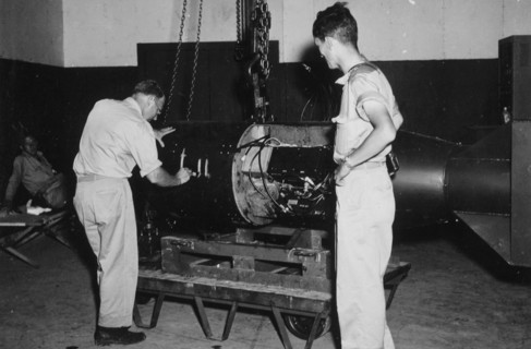 Little Boy the atomic bomb dropped on the Japanese city of Hiroshima