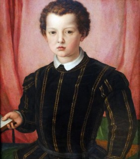 Giovanni di Medici. Painted as a boy by Agnolo Bronzino