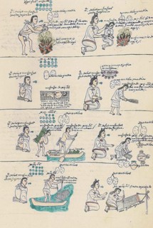 The Codex Mendoza Aztec codex; 1553