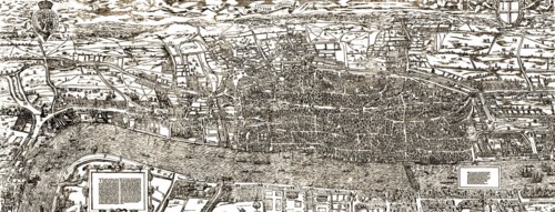Civitas Londinium (The Agas Map) map of London.