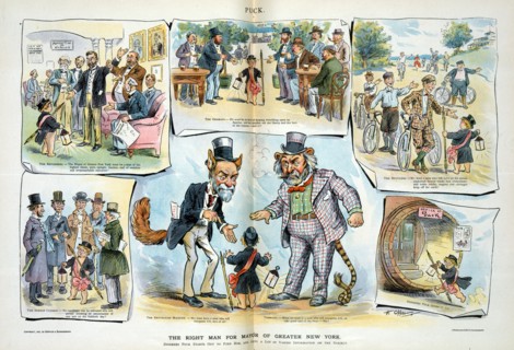The right man for mayor of greater New York 1897