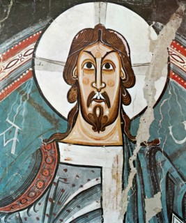 Romanesque fresco of Saint Climent de Taull.