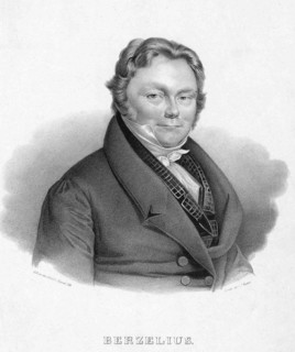 Engraving of Jons Jacob Berzelius