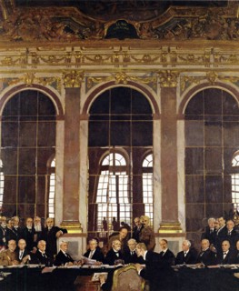 Signature du Traité de Versailles, 28 juin 1919