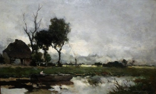 Painting titled 'Autumn Landscape'