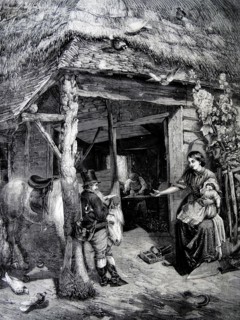 The Village Smihy'; by Lewis; in the Crystal Palace Picture Gallery.