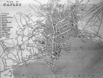 Plan of Naples.