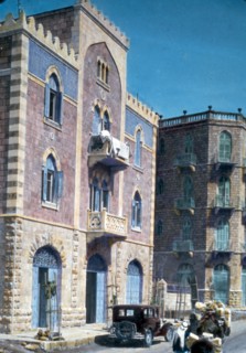 Colour photograph of Apartments on Jaffa Road