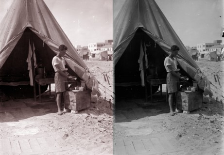 Photograph of Tel Aviv Jewish Immigrants
