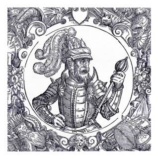 Engraving of Leszek II of Poland