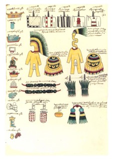 Folio from the Codex Mendoza
