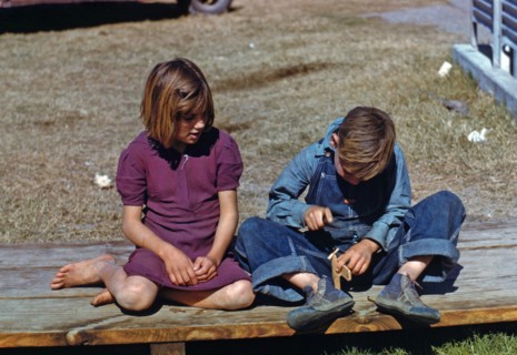 Photograph of Boy and Girl