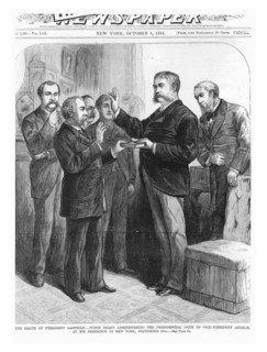 Chester Alan Arthur's Inauguration