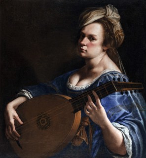 Self portrait by Artemisia Gentileschi