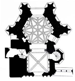 Bristol Cathedral floor plan
