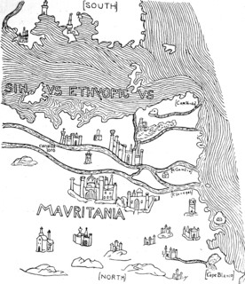 A portion of Africa from Fra Mauro's map