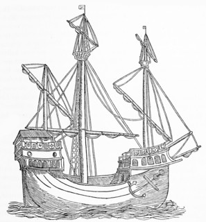 A ship of Albuquerque's fleet.